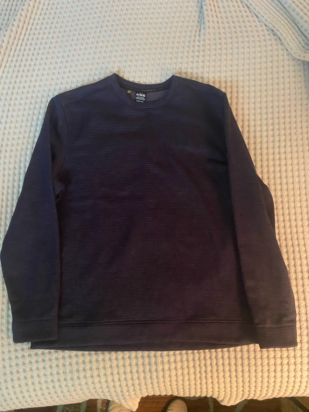 Under Armour Golf Men's Crewneck Pull Over- Navy Blue